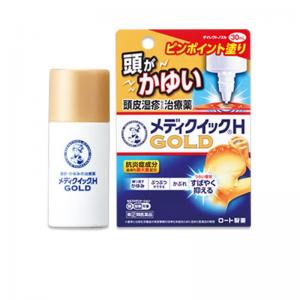 ROHTO乐敦 头皮止痒液 消炎涂抹液 尖头 30ml