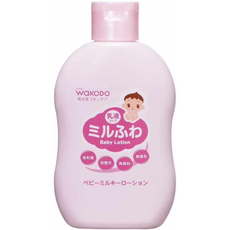 和光堂WAKODO 婴儿牛奶润肤乳 150ml