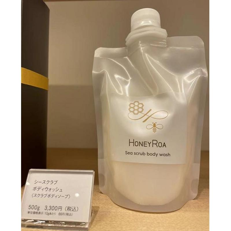 honey roa 身体磨砂身体浴盐 500g