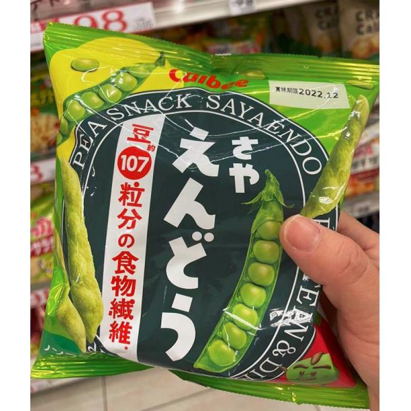 零食：卡乐比Callbee PEA SNACK豌豆脆之豆豌豆条しお盐味61g（可发/低价值/零食线）