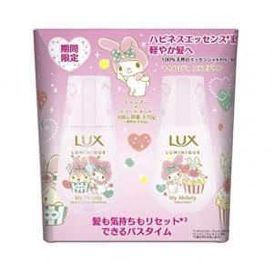 特价数量限定 力士lux 三丽鸥联名款 保湿 柔顺 修护 洗发水+护发素 洗护套装 （370ml+370ml)