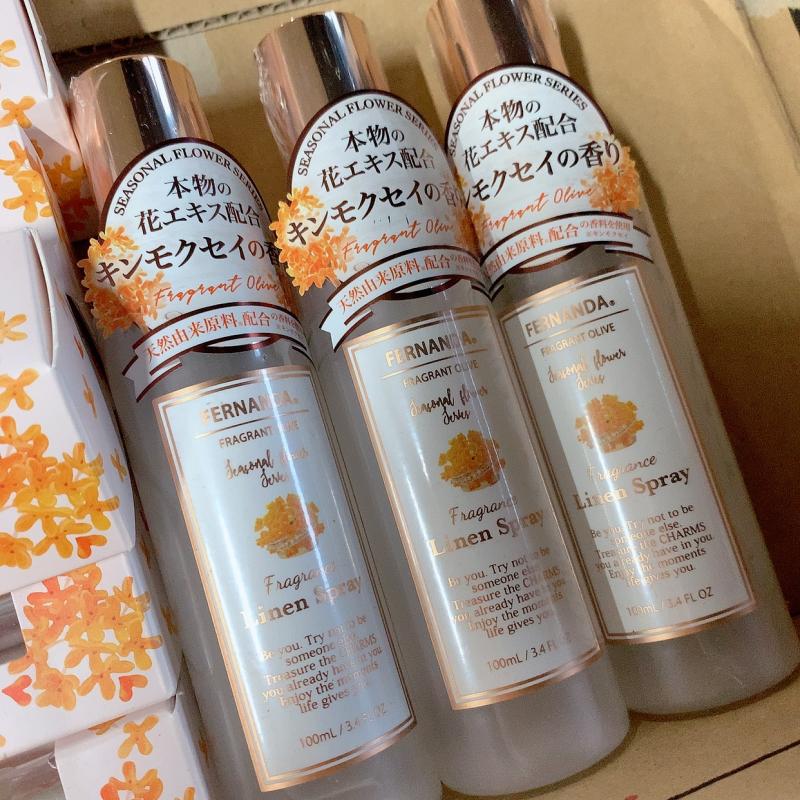 日本 FERNADA. 金木犀限定桂花香 原花青素 衣类布类消臭喷雾 100ml