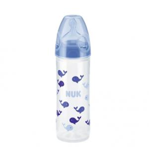 NUK 母乳奶嘴经典奶瓶 ppsu蓝色250ml