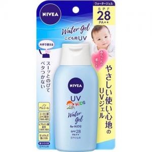 妮维雅Nivea 水感滋润保湿无添加儿童可用防晒啫喱 SPF28 大容量120g