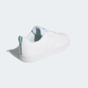 奥莱特价：阿迪达斯ADIDAS 小白鞋NEO VALCLEAN2 24.0cm绿字