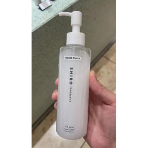 代购：SHIRO 夏季冷感凉感 冰薄荷 身体乳 190ml