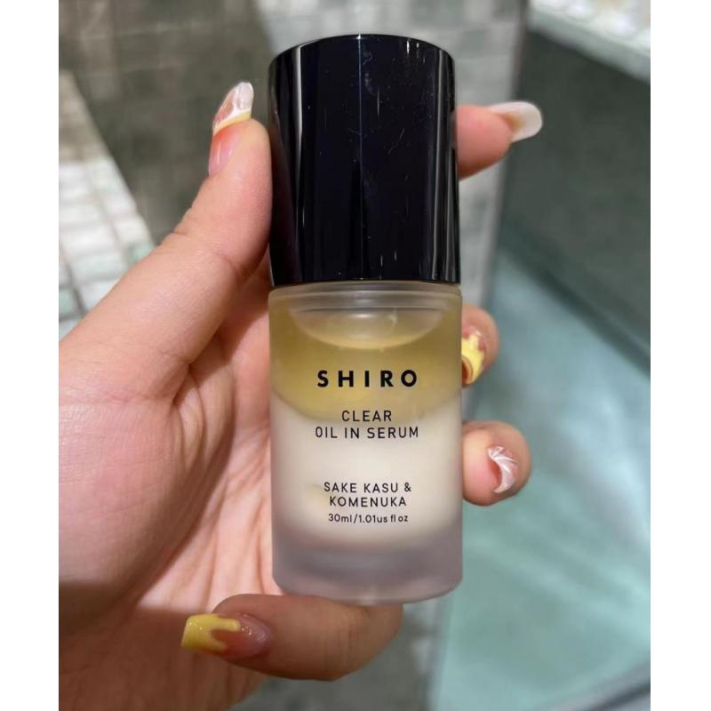 代购：SHIRO 酒槽酒粕米糠系列 双层精华美容液美容油 30ml