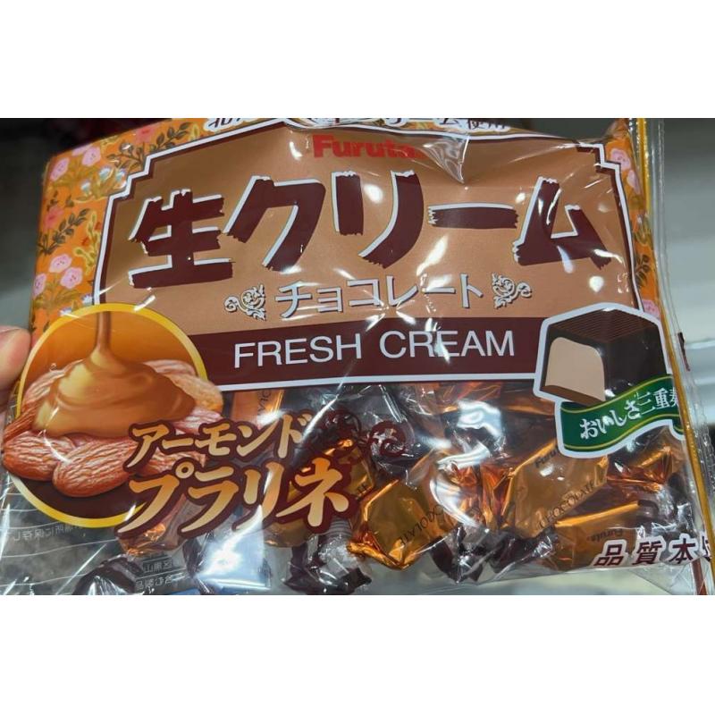 富路达FURUTA FRESH Cream 奶油夹心生巧克力 草莓味/原味/坚果味 174g（可发/低价值/零食线）