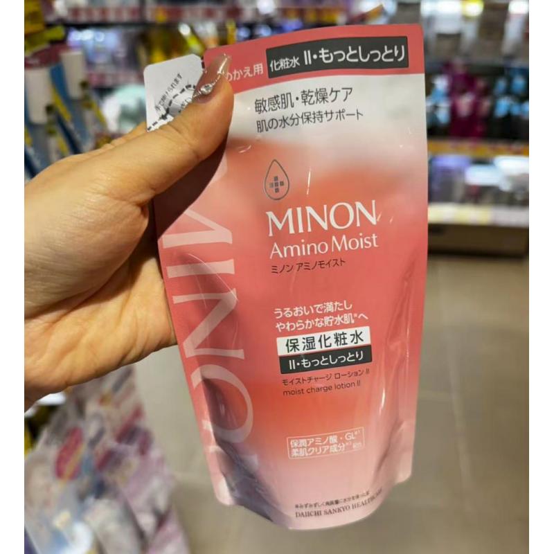蜜浓MINON 新配方 敏感肌肤保湿化妆水 替换装袋装 130ml