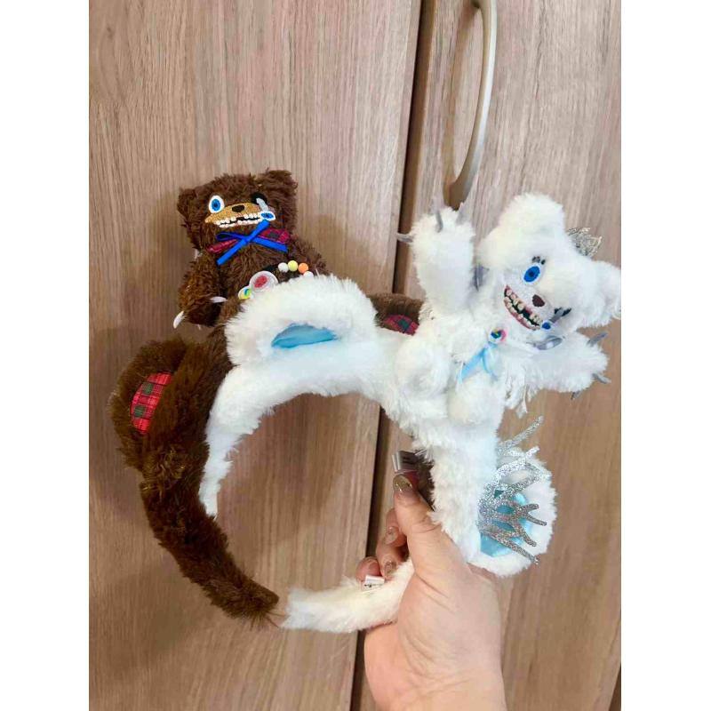 日本USJ 万圣节恐怖熊限定 头箍发箍