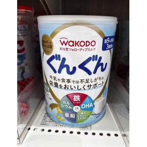 和光堂WAKODO 二段奶粉 蓝色罐装 830g（适合9个月-3岁）