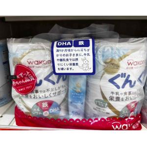 和光堂WAKODO 二段奶粉 蓝色罐装 830g*2罐套组+湿巾50抽（适合9个月-3岁）