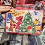 LAZ圣诞限定倒数日历巧克力盲盒小动...