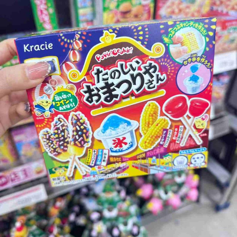 日本kracie食玩 盒装可食玩具 刨冰烟花 26g