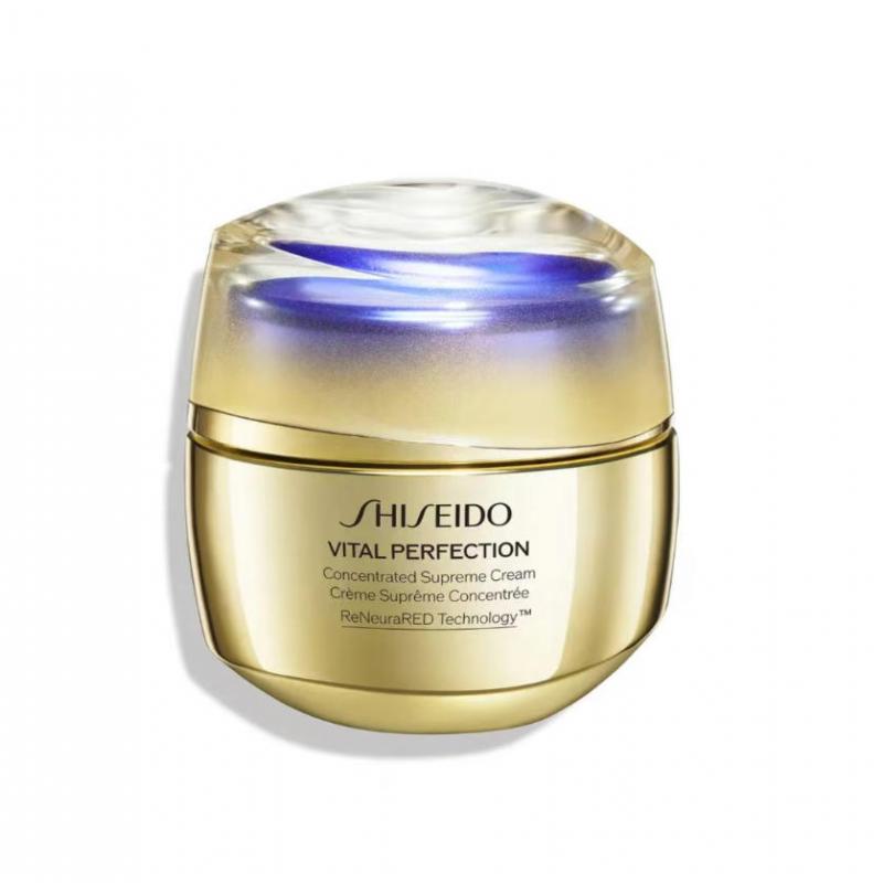 代购：资生堂 悦薇系列 胶原炮面霜 亮肤紧致美白面霜乳霜 50g 