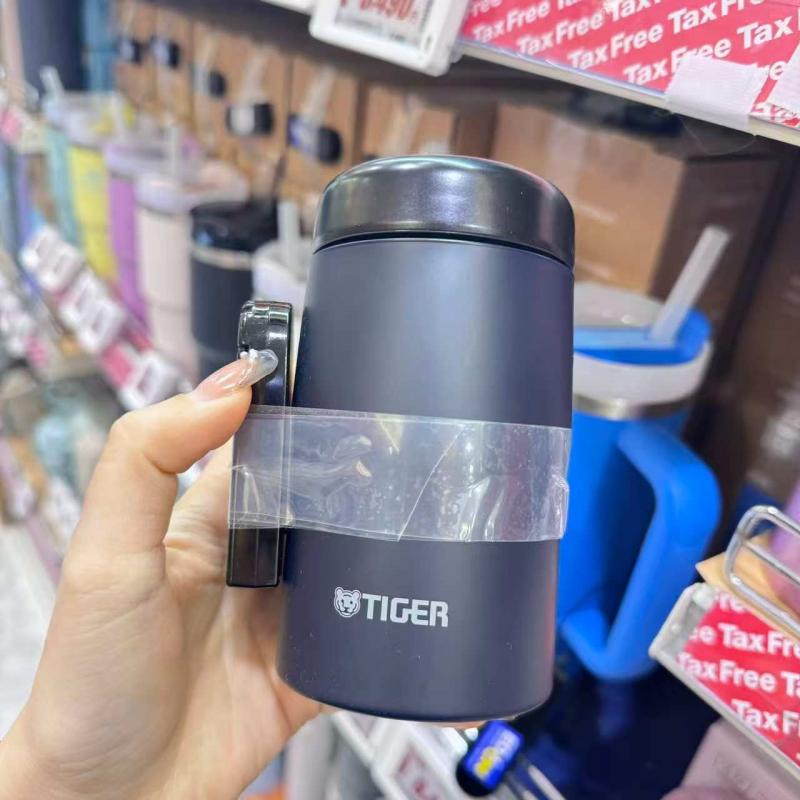 虎牌TIGER 日本制 保温杯 MJF-A024 240ml 青黑色