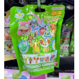 日本万代 精灵宝可梦盲盒泡澡沐浴球入...