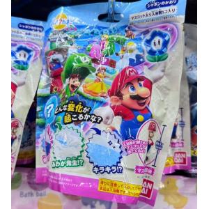 日本万代 马里奥盲盒泡澡沐浴球入浴剂...