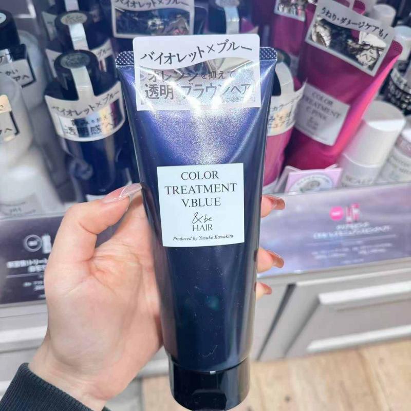&be（AND-BE）河北裕介 蓝紫色调固色护发素 180g