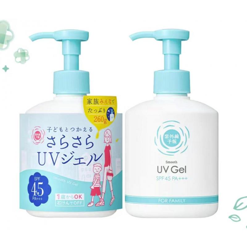 石泽研究所 本土限定 轻薄防晒凝乳 全身可用 家庭装260g SP45