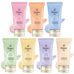 代购：Elegance雅莉格丝 新发卖MODELING 保湿 调色防晒隔离霜妆前乳30g  SPF25（モデリング カラーベース）