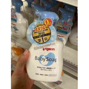 特价现货：贝亲pigeon 婴儿2合1泡沫型洗发沐浴露 无香型 500ml(已过期)