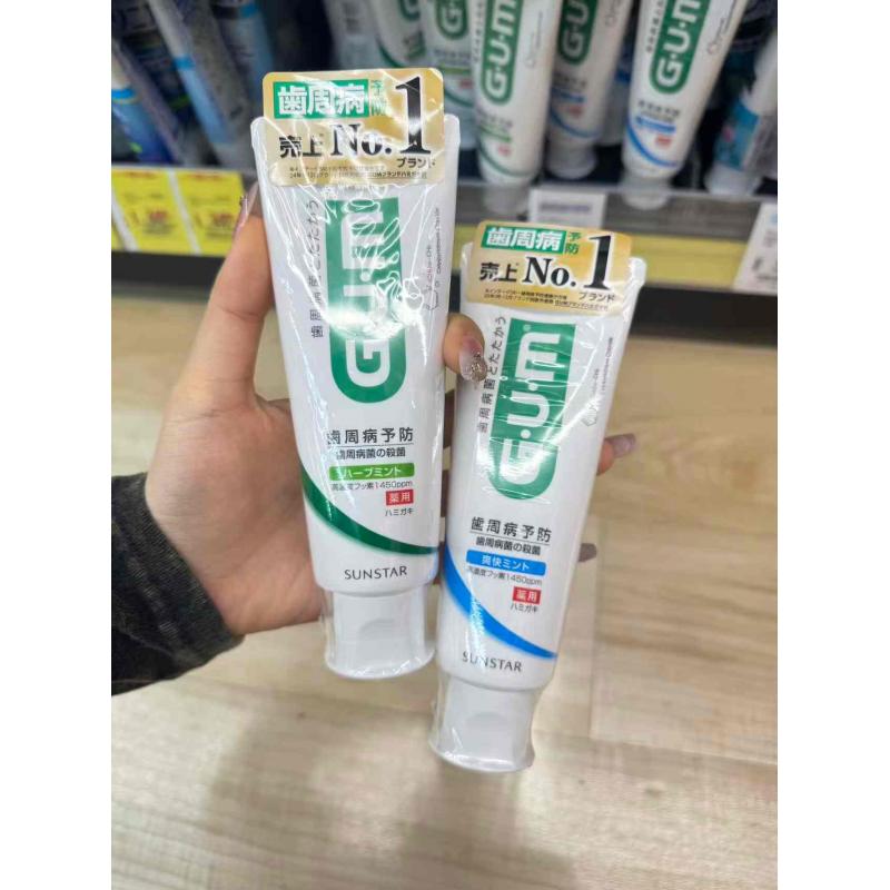 GUM 口腔清洁牙周牙龈护理牙膏 120g 两种可选