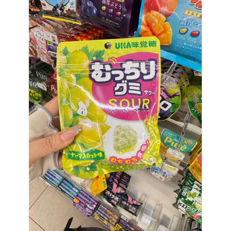 UHA味觉糖 期间限定 香印提子味水果软糖 69g（包税线路可发）（缺货退款）