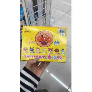 不二家 面包超人 护齿防蛀牙水果味棒棒糖 整盒 25个装