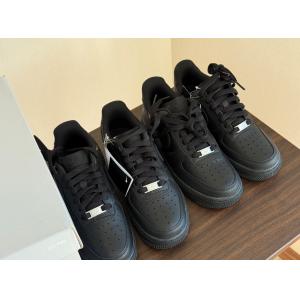 《入库后提交辽宁仓包邮专线》NIKE耐克AirForce1 纯黑 女款鞋子 全新带吊牌（盒子有运输瑕疵）